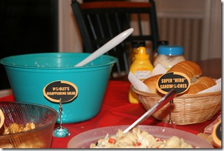 Twisty salad and super heros