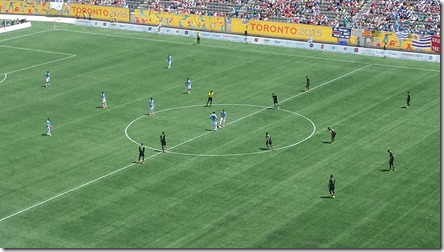 Uruguay (blue) vs. Mexico (black)